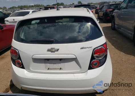 2012 Chevrolet Sonic Ls z USA, uszkodzony, nr VIN 1G1JA6SH1C4162605